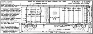 C&EI Freight Car Diagrams 4 C&EI Freight Car Diagrams