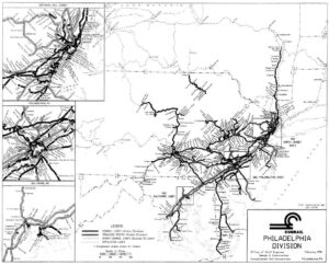 Conrail Philadelphia Division Track Chart 1999 4 Conrail Philadelphia Division Track Chart 1999