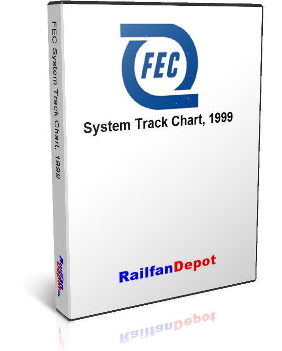 Florida East Coast Railway Track Chart