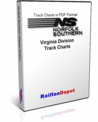 Norfolk Southern Virginia Division Track Chart 2002
