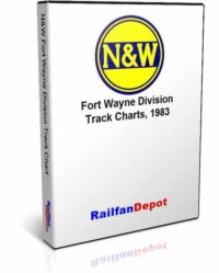 Norfolk & Western Fort Wayne Division Track Chart