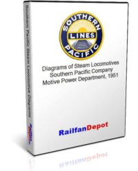 Southern Pacific Steam Locomotive Diagrams