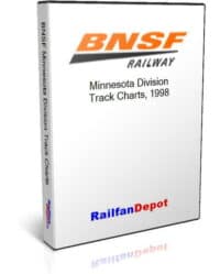 BNSF Minnesota Division Track Chart 1998