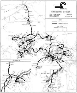 Conrail-Harrisburg-Division-track-chart-1995-PDF-on-CD-RailfanDepot-162146640120-4 Conrail-Harrisburg-Division-track-chart-1995-PDF-on-CD-RailfanDepot-162146640120-4