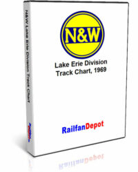 N&W Lake Erie Division Chart 1969