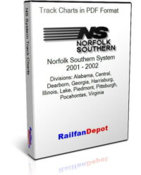 Norfolk Southern System 11 Track Charts 2001 2002