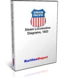 Union Pacific 1923 Steam Locomotive Diagrams