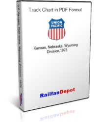 Union Pacific Kansas Nebraska Wyoming Division 1973