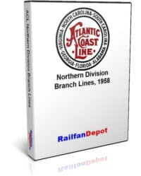 Atlantic Coast Line 1958 Northern Division Branches