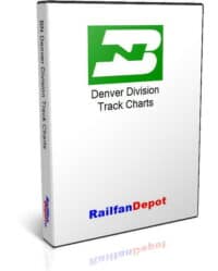 Burlington Northern Denver Division Track Chart