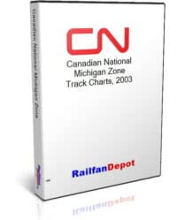 Canadian National Grand Trunk Michigan Track Chart