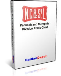 NC&StL Paducah & Memphis Division Track Chart