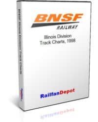 BNSF Illinois Division Track Chart 1998