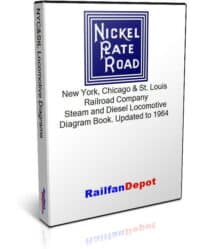 Nickel Plate Road Steam and Diesel Diagrams