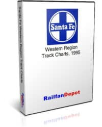 Santa Fe Track Chart Western Region 1995