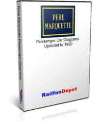 Pere Marquette Passenger Car Diagrams