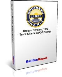 Southern Pacific Oregon Division Track Chart 1979