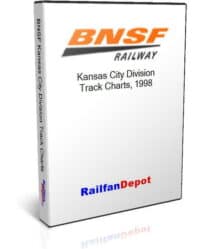 BNSF Kansas City Division Track Chart 1998