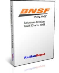 BNSF Nebraska Division Track Chart 1998