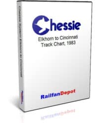 C&O Elkhorn City to Cincinnati Track Chart 1983