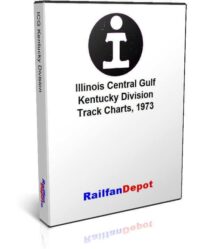 Illinois Central Gulf Kentucky Division Track Chart