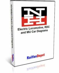 New Haven Electric Locomotive, RDC and MU Car Diagrams