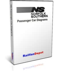 Norfolk Southern Passenger Car Diagrams