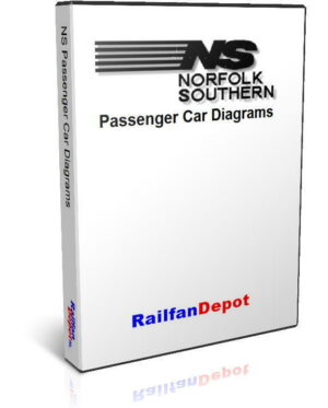 Norfolk-Southern-Passenger-Car-Diagrams-PDF-on-CD-RailfanDepot-401159635925