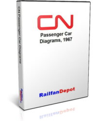 Canadian National 1967 Passenger Car Diagrams