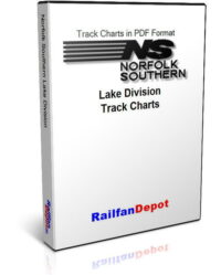 Norfolk Southern Lake Division Track Chart 2002