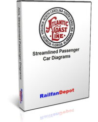 Atlantic Coast Line Streamlined Passenger Car Diagrams