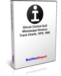 Illinois Central Gulf Mississippi Division Track Chart