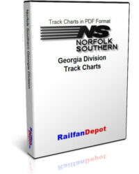 Norfolk Southern Georgia Division Track Chart 2002