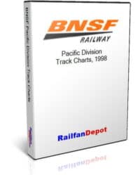 BNSF Pacific Division Track Chart 1998