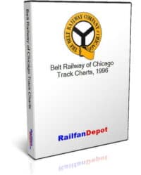 Belt Railway of Chicago Track Chart and Tonnage