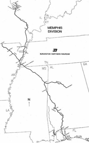 Burlington-Northern-Memphis-Division-Track-Chart-PDF-on-CD-RailfanDepot-162148870309-2 Burlington-Northern-Memphis-Division-Track-Chart-PDF-on-CD-RailfanDepot-162148870309-2