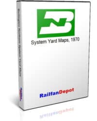 Burlington Northern Yard Maps 1970
