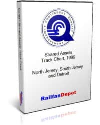Conrail Shared Assets Track Chart 1999