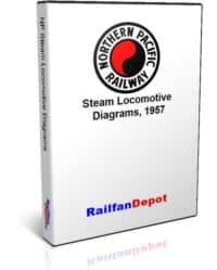 Northern Pacific Steam Locomotive Diagrams